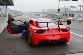 Prova su pista Ferrari 458 Challenge