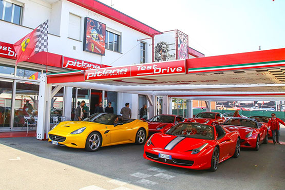 Pit Lane Red Passion Test Drive Maranello
