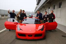 Test drive su pista Ferrari 458 Challenge