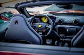 Interni sedili Ferrari Portofino